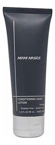 Depilación Para Hombres - Miami Masks Shave Cream Condit