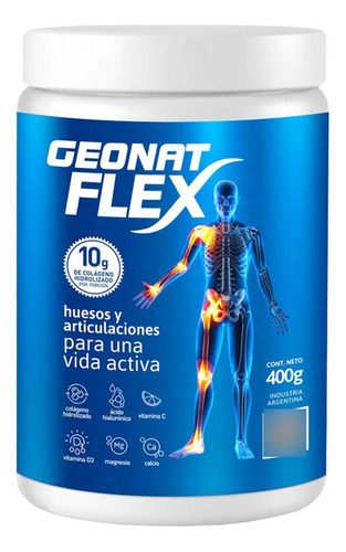 Geonat Flex Colágeno Hidrolizado Huesos Y Articulaciones