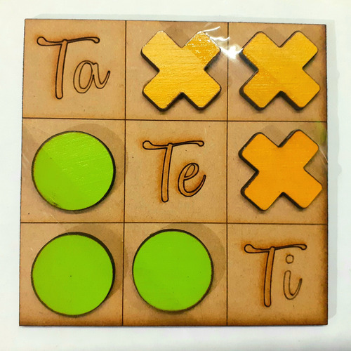 45 Juegos Ta Te Ti 10cm X 10cm