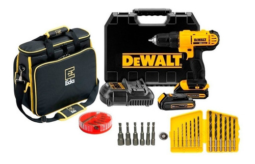 Parafusadeira Furadeira Dewalt Impacto 20v Dcd776c2 Bivolt