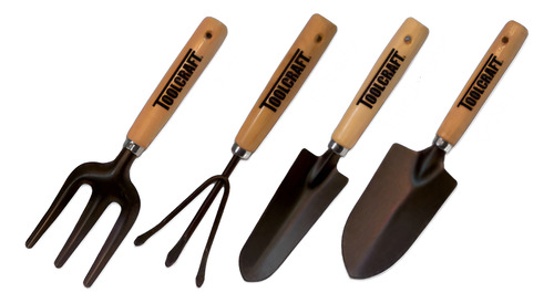 Set 4 Piezas De Herramientas Para Jardin Mango 6