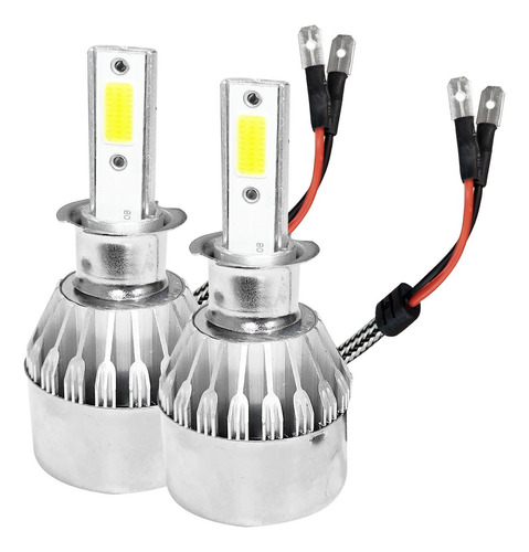 Kit X2 Luces Blancas Cree Led H4 Alta Baja Fiat Fiorino Uno