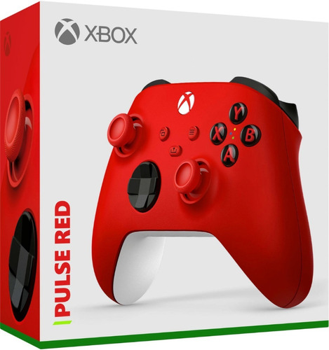Imagen 1 de 5 de Control Xbox Inalámbrico Pulse Red Series X | S