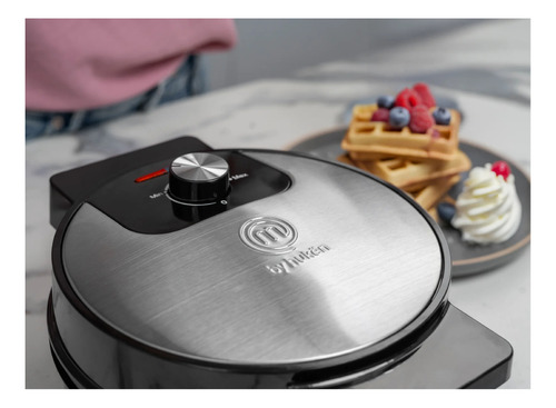 Wafflera Belga Masterchef Mk-wm-1ck 4 Rebanadas Poten 1000 W