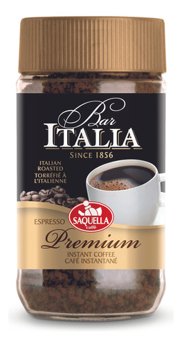 Saquella Café Bar Italia Premium Instantáneo 100 Gr