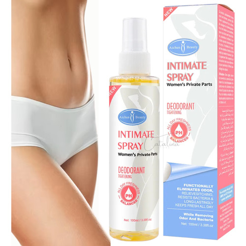 Spray Íntimo Desodorante  Elimina Olor Y Bacterias
