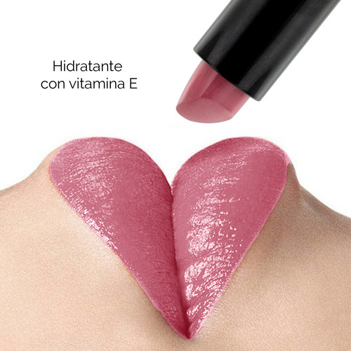 Labial Satinado Ivy Con Colageno Y Vitamina E Vain Love