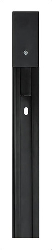 Trilho Eletrificado 1m Simples Preto