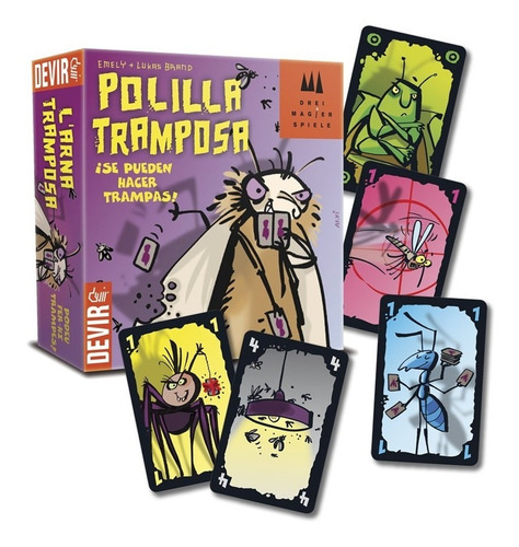 Imagen 2 de 4 de Juego De Mesa Polilla Tramposa Devir Muy Lejano