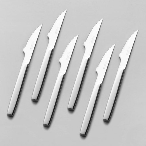 Cuchillo De Asado Vento Set X6 U- Volf  