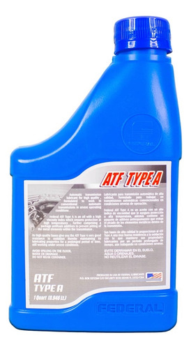 Aceite De Transmisión Atf Type A Federal 1 Litro