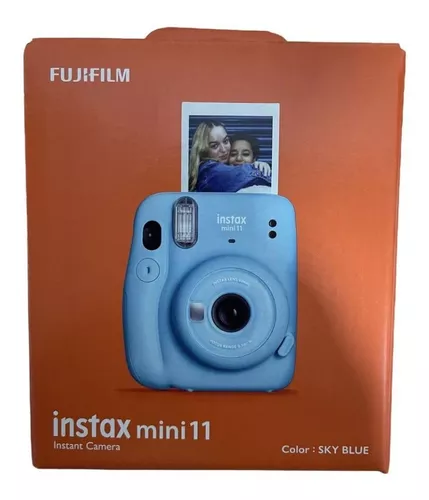 Camara Digital de Impresion Instantanea Fujifilm Instax Mini 11 Azul (Sky  Blue)