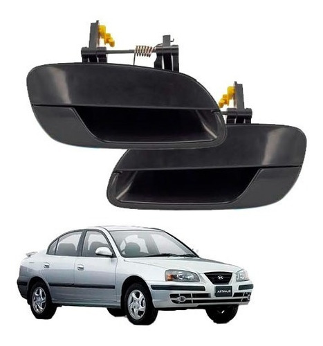 Manilla Externa  Trasera Hyundai Elantra 2001/2010