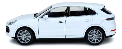 Xldd T Miniatura Porsche Cayenne Turbo Blanco Welly 1/24