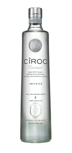 Vodka Ciroc Coconut 750cc - Oferta