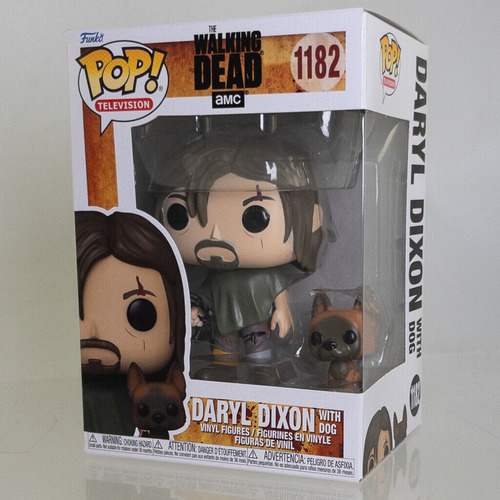 Funk.o P.op Walking Dead - Daryl Dixon Con Dog By 1182 .