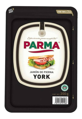 Jamón De Pierna York Parma 200g