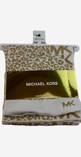 Set Gorro Y Bufanda Michael Kors Original A Meses Sin Int