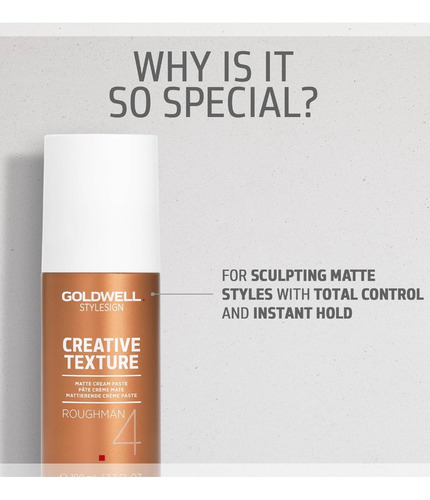 Roughman Cera Goldwell Stylesign Roughman Matte Cream 100 Ml