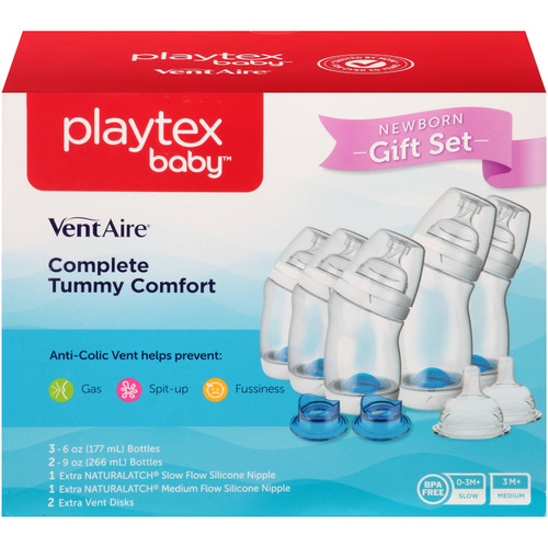 Set De Regalo Playtex Baby Ventaire Tetero Anti-cólico