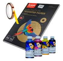 Comprar Fita Térmica 400ml Tinta Sublimatica 100 Folhas Sub A4 Jojo