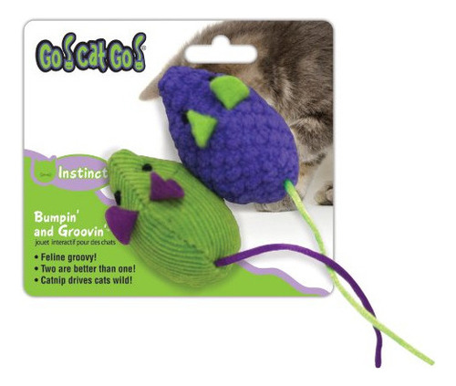 Ourpets Juguete Para Gatos Con Aroma A Hierba Gatera Bumpin 