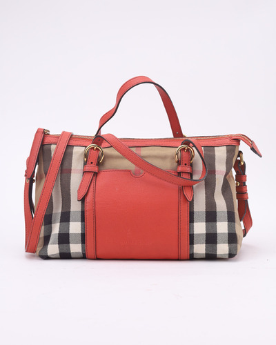 Bolsa Burberry Medium Alchester Bridle Check