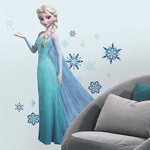 Companeros De Habitacion Rmk2371gm Frozen Elsa Peel And Stic