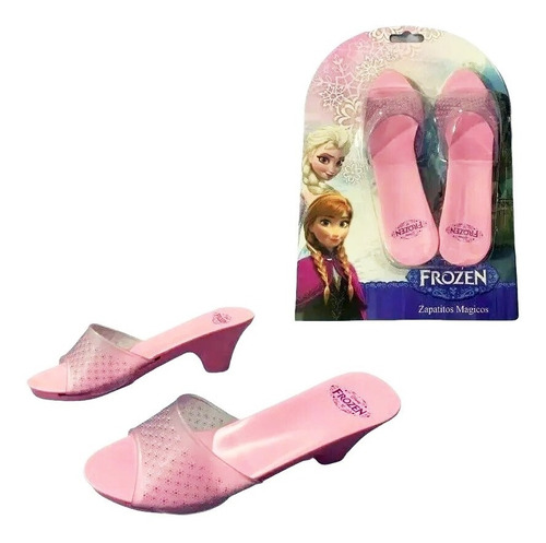 Taquitos Zapatos Infantiles Frozen Original Disney 7238