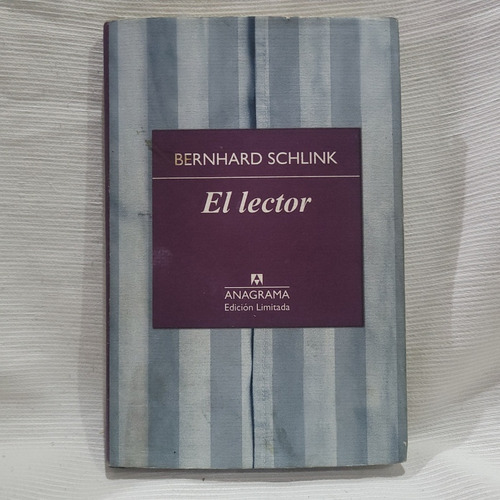 El Lector Bernard Schlink Anagrama Edicion Limitada T/dura