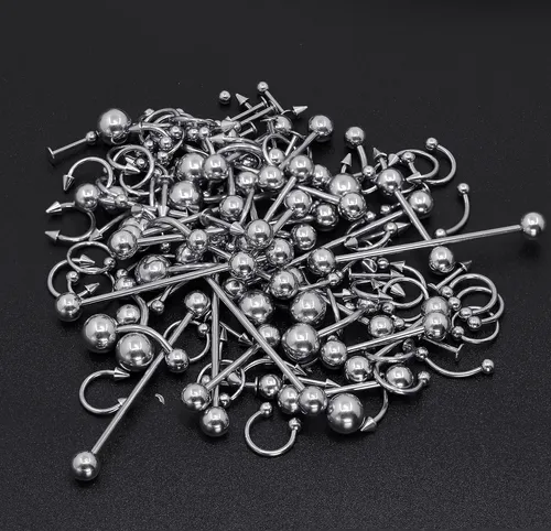 Lote De Piercing De Joyería Cuerpo De 120 Uds., Lote D...