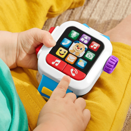Mi Primer Smartwatch Fisher-price Ríe Y Aprende Para Bebes
