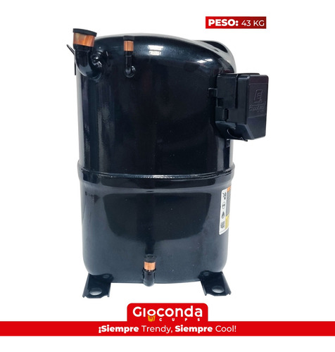 Compresor Copeland Hermético Cr60k5-pfv-556 5hp 58.6mbtu Tem
