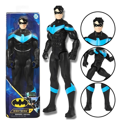 Boneco Articulado Nightwing 30cm 2180 - Sunny