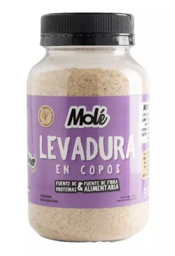 Levadura Nutricional En Copos Molé Sin Tacc Frasco X 180gr.