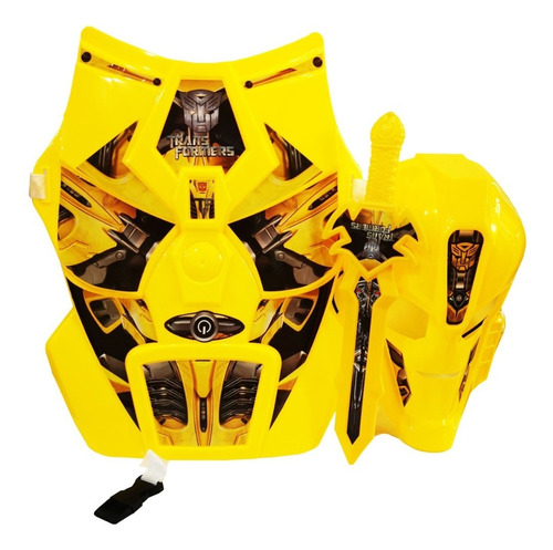 Armadura Protector, Mascara Y Espada De Transformers