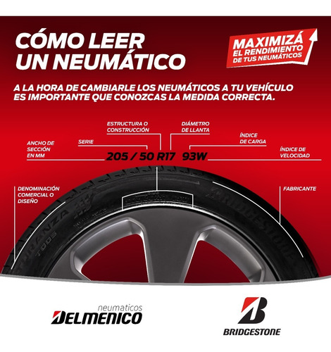 Neumático Bridgestone 205/60x16 Turanza Er-300