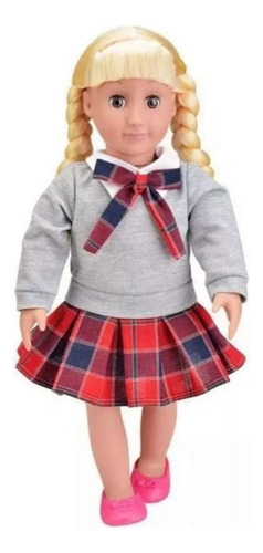 Imagen 1 de 5 de My Jq Girls Muñeca Fashion Rubia 45cm/18 PuLG American Our