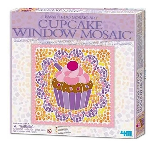 4m Kit De Manualidades Ventana Mosaico De Cupcake 