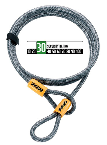 Candado Onguard Akita 8043 - Cable De Seguridad