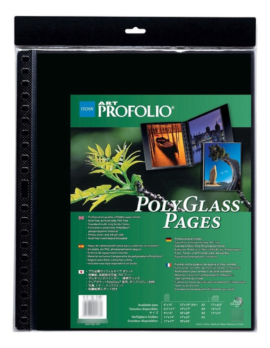 Arte Profolio 17 X 22 Crystal Clear Polyglass Pagina 10 Hoja