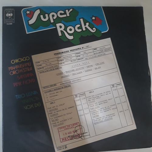 Super Rock Pink Floyd Etc - Vinilo