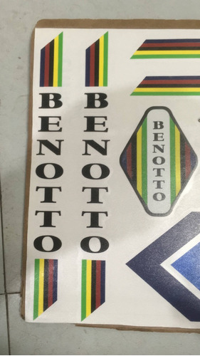 Stickers Benotto Vintage Originales 