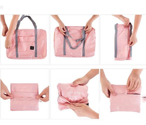Bolsa De Viaje Plegable En Forma De U, Equipaje De Mano, Dep