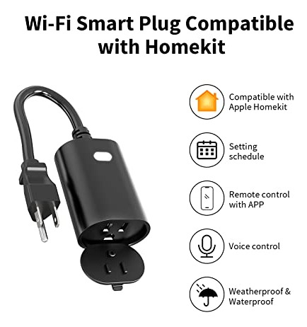 Enchufe Inteligente Minoston Outdoor Compatible Con Homekit