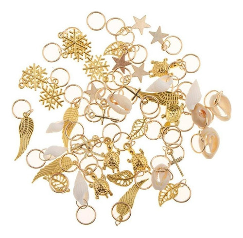 Para Aplicable A 50pcs Anillo Bucle Para Cabello Accesorios