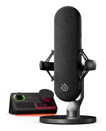 Micrófono Steelseries Alias Pro Kit Xlr Mic + Stream Mixer
