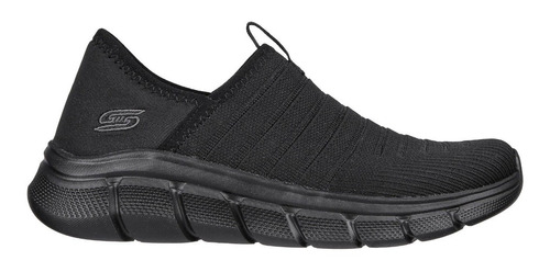 Tenis Skechers Bobs Flex Groove 117106/bbk Negro Original!