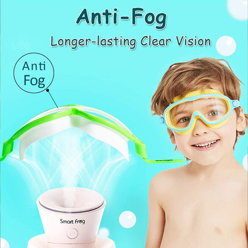 Gafas De Natación: Antivaho, Vista Amplia For Niños Y Niñas