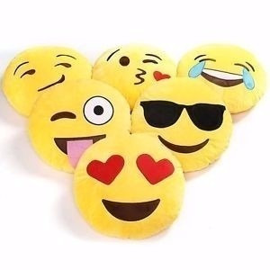Almohadones Emoji Emoticones 30cm-todo Acá